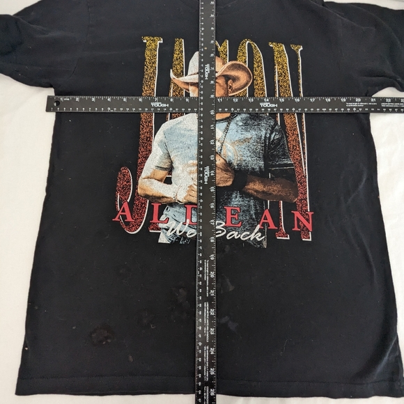 Jason Aldean 06 2020 WE BACK Concert Tee with Tour Cities on Back Medium - Picture 4 of 8